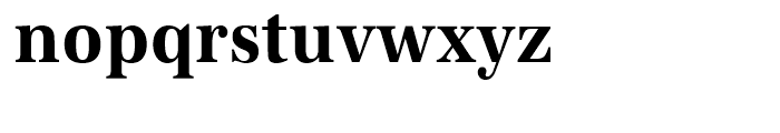 URW Antiqua Bold Extra Narrow Font LOWERCASE