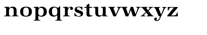 URW Antiqua Bold Extra Wide Font LOWERCASE