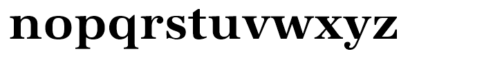 URW Antiqua Bold Wide Font LOWERCASE