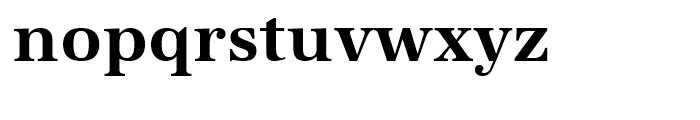 URW Antiqua Bold Font LOWERCASE