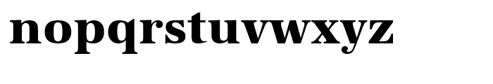URW Antiqua Extra Bold Font LOWERCASE