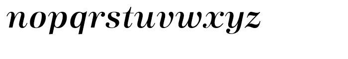 URW Antiqua Medium Italic Font LOWERCASE