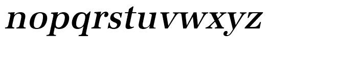 URW Antiqua Medium Narrow Oblique Font LOWERCASE