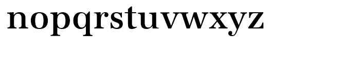 URW Antiqua Medium Narrow Font LOWERCASE