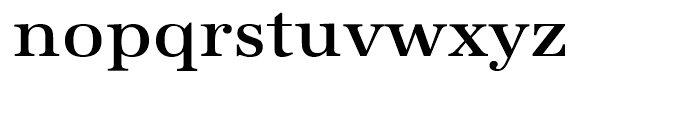 URW Antiqua Medium Wide Font LOWERCASE