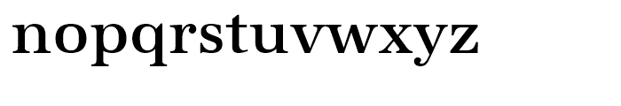 URW Antiqua Medium Font LOWERCASE
