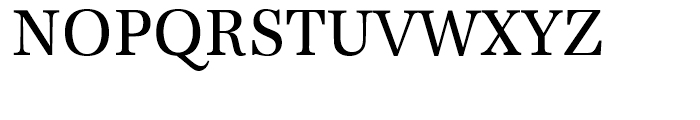 URW Antiqua Regular Extra Narrow Font UPPERCASE