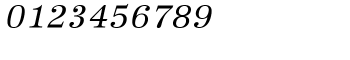 URW Antiqua Regular Wide Oblique Font OTHER CHARS