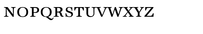 URW Antiqua Small Caps Regular Font LOWERCASE