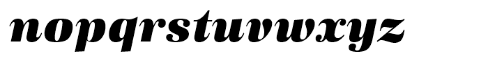 URW Antiqua Super Italic Font LOWERCASE