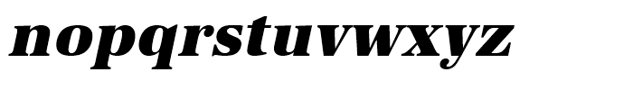 URW Antiqua Ultra Bold Oblique Font LOWERCASE