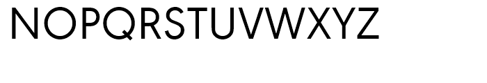 URW Geometric Regular Font UPPERCASE