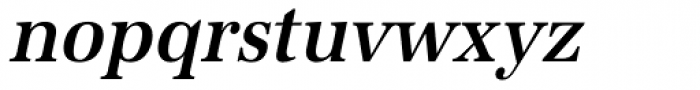 URW Antiqua ExtraNarrow Medium Oblique Font LOWERCASE