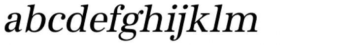 URW Antiqua ExtraNarrow Oblique Font LOWERCASE