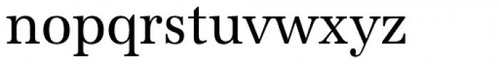 URW Antiqua ExtraNarrow Font LOWERCASE