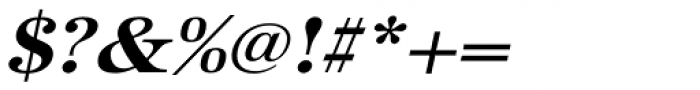 URW Antiqua ExtraWide Bold Oblique Font OTHER CHARS