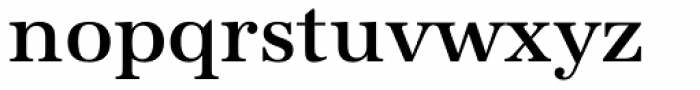 URW Antiqua Medium Font LOWERCASE
