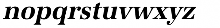 URW Antiqua Narrow Bold Oblique Font LOWERCASE