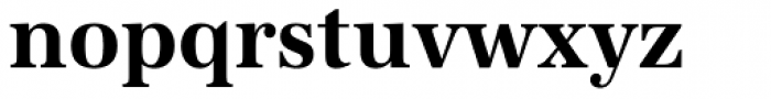 URW Antiqua Narrow Bold Font LOWERCASE