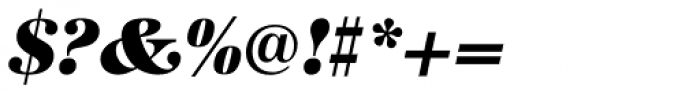 URW Antiqua SuperBold Italic Font OTHER CHARS