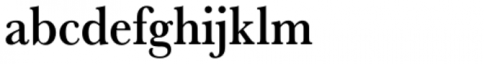 URW Baskerville ExtraNarrow Medium Font LOWERCASE