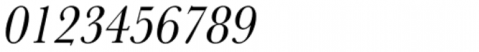URW Baskerville ExtraNarrow Oblique Font OTHER CHARS