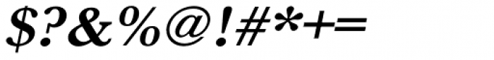 URW Baskerville ExtraWide Bold Oblique Font OTHER CHARS