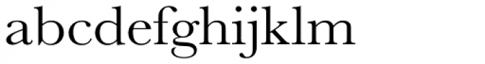 URW Baskerville ExtraWide Font LOWERCASE