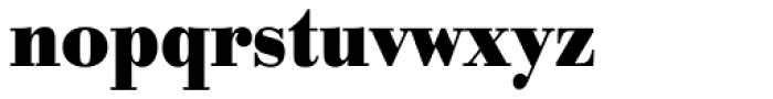 URW Bodoni ExtraNarrow Bold Font LOWERCASE