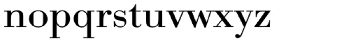 URW Bodoni ExtraWide Font LOWERCASE