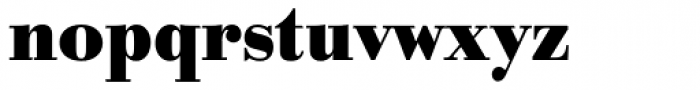 URW Bodoni Narrow Bold Font LOWERCASE