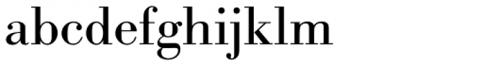 URW Bodoni Wide Font LOWERCASE