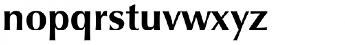 URW Classico Bold Font LOWERCASE