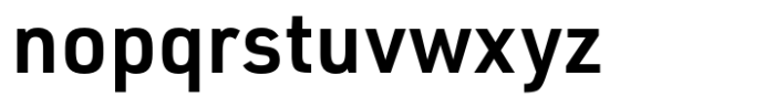 URW DIN Arabic Demi Font LOWERCASE