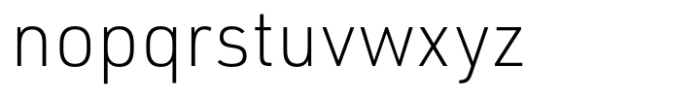 URW DIN Arabic Extra Light Font LOWERCASE