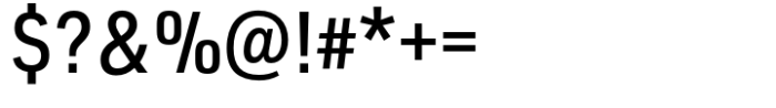 URW DIN Arabic SemiCondensed Medium Font OTHER CHARS