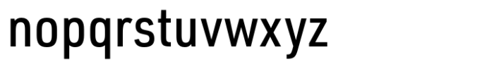URW DIN Arabic SemiCondensed Medium Font LOWERCASE