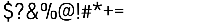 URW DIN Arabic SemiCondensed Font OTHER CHARS