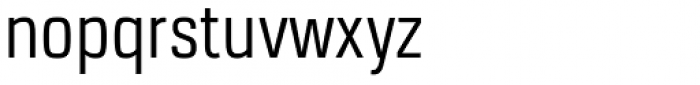 URW Dock Condensed Regular Font LOWERCASE