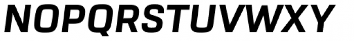 URW Dock Extra Bold Italic Font UPPERCASE