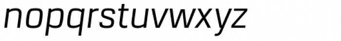 URW Dock Italic Font LOWERCASE