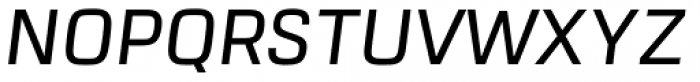 URW Dock Medium Italic Font UPPERCASE