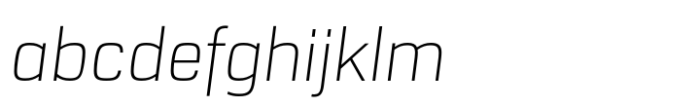 URW Dock Std ExtraLight Italic FONT