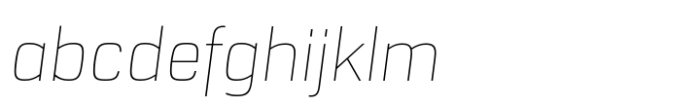 URW Dock Std Thin Italic FONT