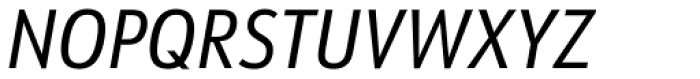 URW Form Cond Italic Font UPPERCASE