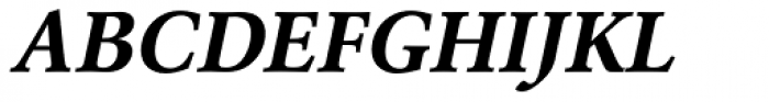 URW Garamond Bold Oblique Font UPPERCASE