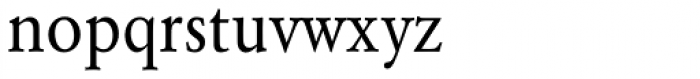 URW Garamond ExtraNarrow Font LOWERCASE