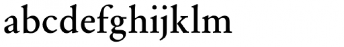 URW Garamond Medium Font LOWERCASE