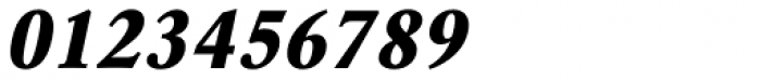 URW Garamond Narrow ExtraBold Oblique Font OTHER CHARS