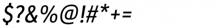URW Geometric Condensed Medium Oblique Font OTHER CHARS